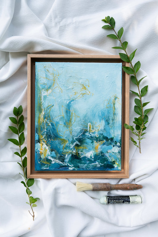 'Orange Goes Good with Blue II'