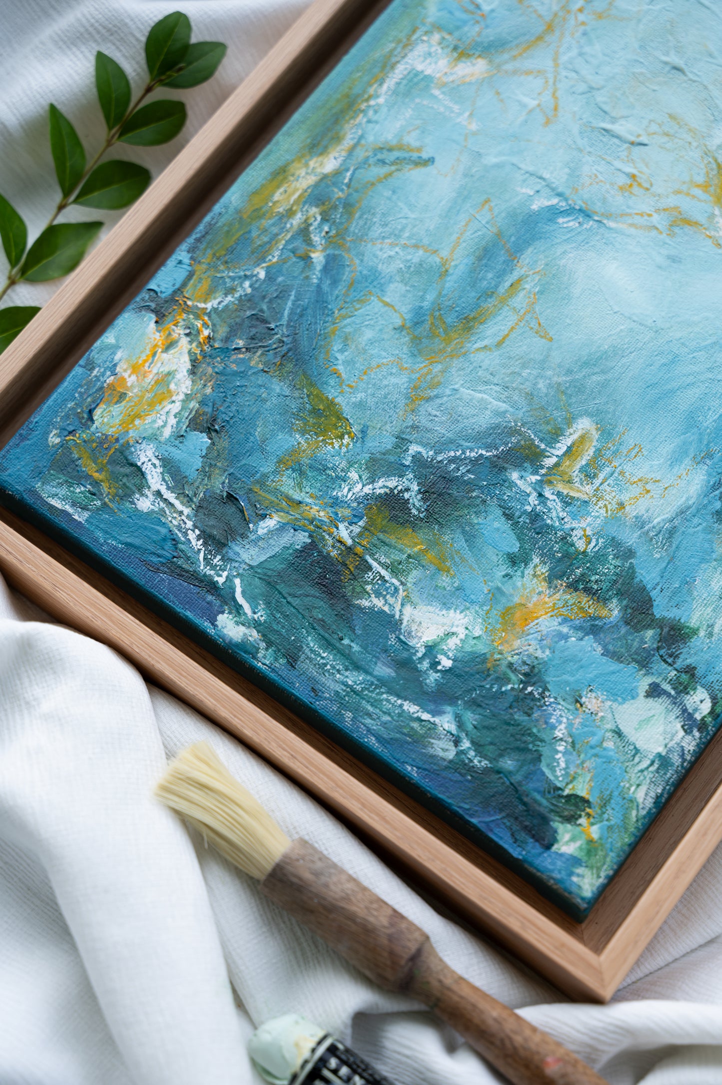 'Orange Goes Good with Blue II'
