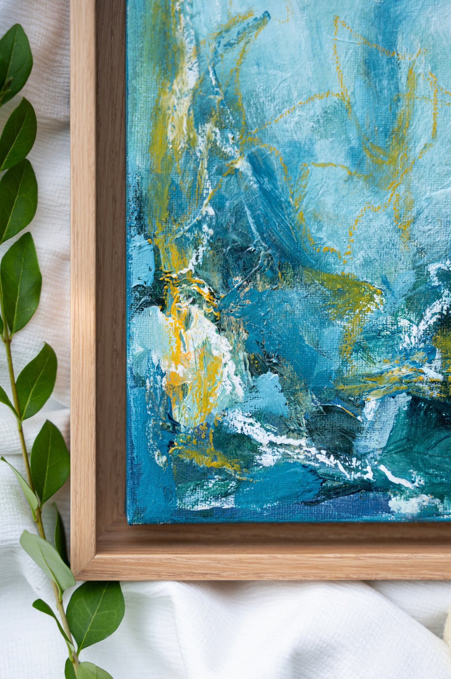 'Orange Goes Good with Blue II'