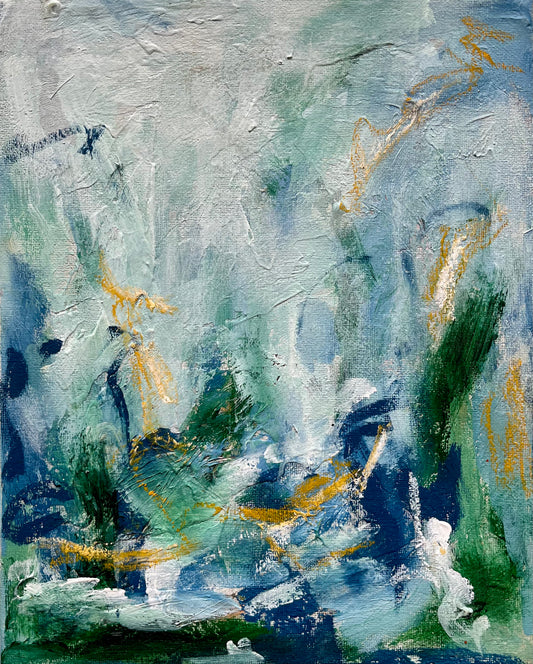 'Orange Goes Good with Blue I'